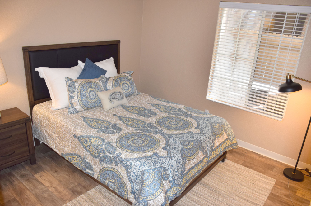 Thank you for viewing our Bedroom and bathroom 8 at Walnut Village Apartments in the city of Sacramento.